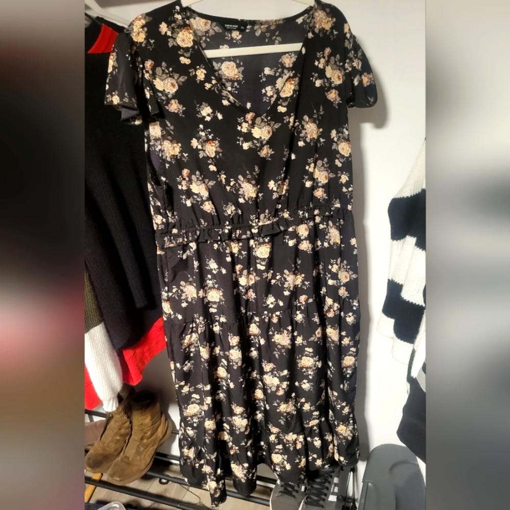 Shein 3X 18/20 tiered dress